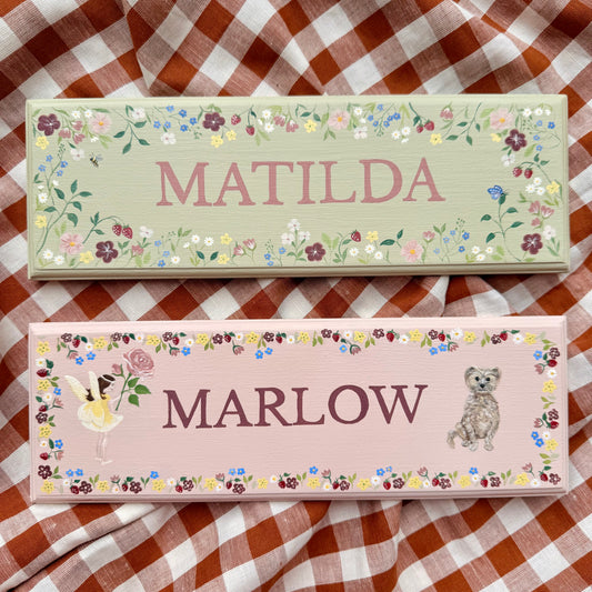 Bespoke Door Plaque