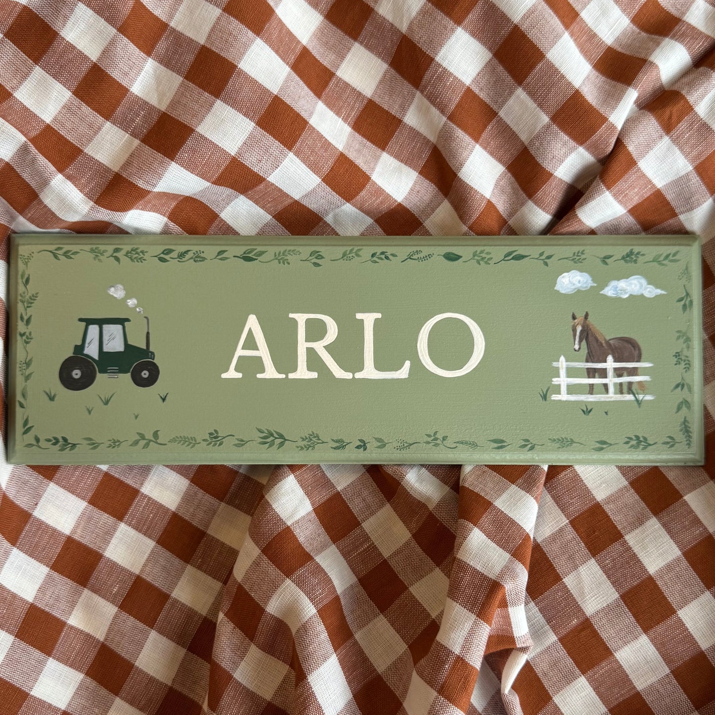 Bespoke Door Plaque